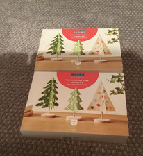 Mondo Llama Felt Christmas Tree Sewing Kit Makes 3 Trees Holiday Craft DIY x 2