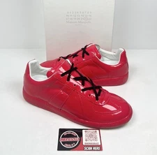 Size 7.5US - Maison Margiela Patent Leather GAT Sneakers❤️ NEW/RETAIL $725!