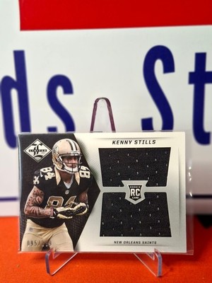 Nfl Panini Trading Cards Kenny Stills 2013 Limited #18 /199 RC PATCH, Saints