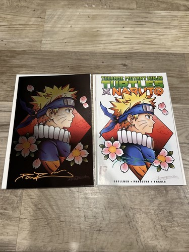 TMNT Naruto #1 Exclusive Variant Set /500 Virgin Foil + Trade DAVIS ...