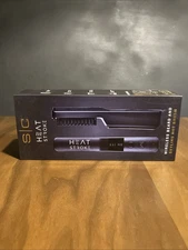 StyleCraft Heat Stroke Wireless Beard & Styling Hot Brush Black SCHSWBB & USB