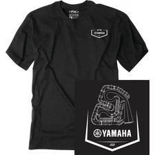 Factory Effex Yamaha Track T-Shirt - Black - XL 28-87206