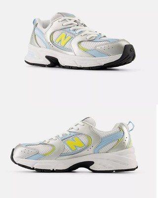  Schuhe Sneaker Kinder Jungen Damen Unisex New Balance 530 8S1 Silver Blue 