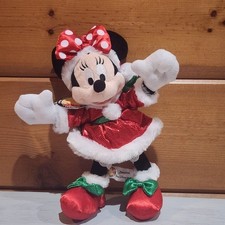 2009 NWT Mrs Claus Minnie Mouse Disneyland Park Christmas Holiday Plush HTF F51