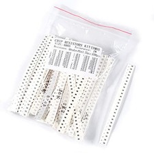 60 Values 0805 SMD Resistor Kit, 1500PCS 0 Ohm -10M Ohm 1/8W SMD Chip Resisto...