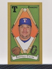 2025 Topps T205 Bartolo Colon Drum Limited to ~5 Copies