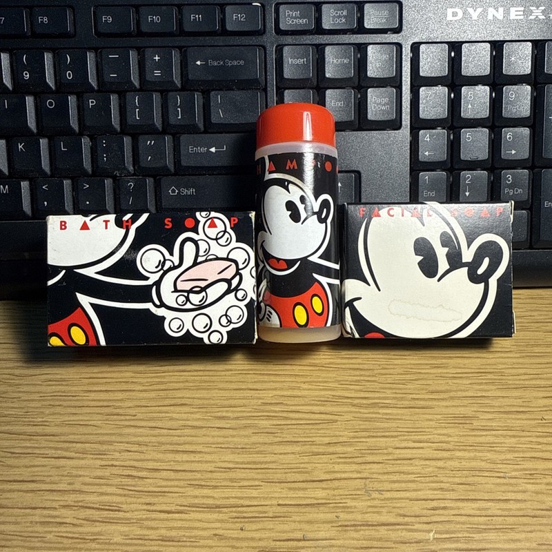 Set of 2~New~Walt Disney World Resort Mickey Mouse Facial & Bath Soap Bar ~ Read