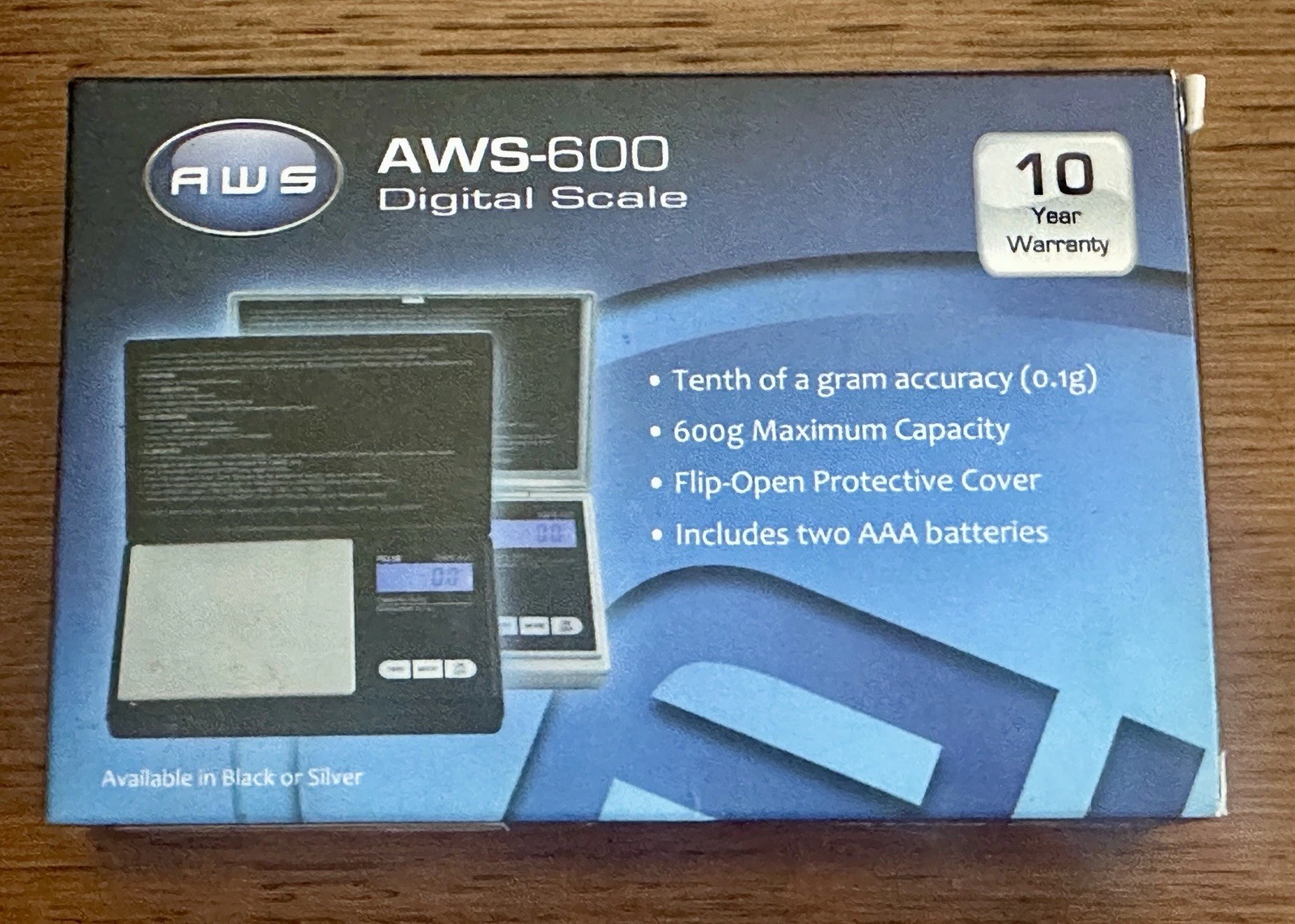 American Weigh Scales AWS-600 Digital Pocket Scale Black - NEW & Sealed
Opens in a new window or tab