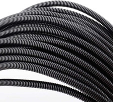 100 FT 1/4" Wire Loom Split Tubing Auto Wire Conduit