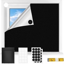 Blackout Blinds for Windows 1/1.5/2/3/4M No Drilling Portable Curtains