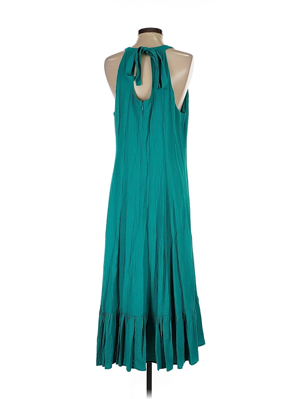 Calvin Klein Women Green Casual Dress S thumbnail 2