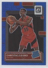 2022-23 Panini Donruss Optic Choice Blue Mojo Prizm 22/24 Christian Koloko 19fe