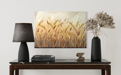 NOVAARTE Abstrakte Malerei Acryl Bild Gemälde Gold Kunst Modern XXL Art ORIGINAL