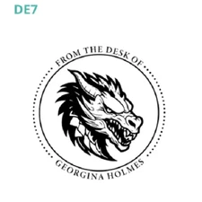 Custom Book Stamp Library Embosser Personalised Ex Libris Book Lover Gift AU