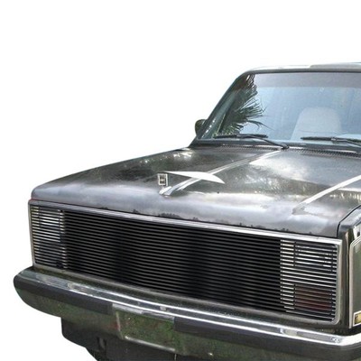For Chevy R10 Suburban 87-88 Main Grille 1-Pc Phantom Style Black 8x6 mm
