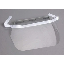 ALPHA PROTECH 2802 Disposable Faceshield Assembly,Clr,PK100 29DZ82