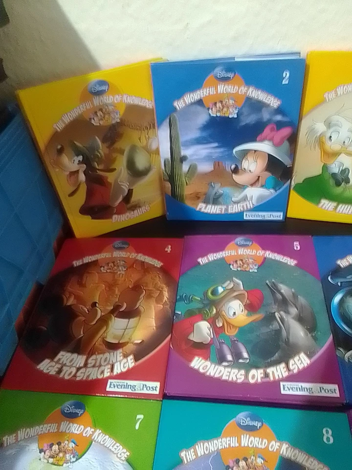 A Very Nice Set Of Disney The Wonderful World Of Knowledge In Hardbacks Free Pp - Image 2 of 4