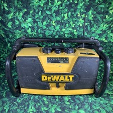 Dewalt DW911 Work Job Site Radio  Charger Tested Working 9.6 To 18 Volts