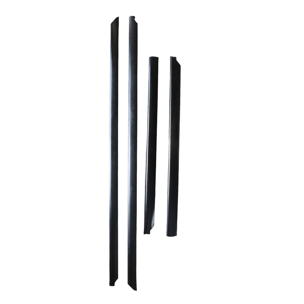 4x Trim Door Trim Side Strips Lower Set + 26x Clips for Audi A4 B5