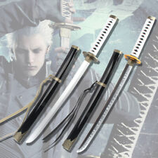 41 Wooden Devil May Cry Vergil Yamato Katana Samurai Sword Cosplay Blade  Weapon