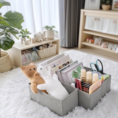 Drawer Organizer Clothes, 10 Pack Dresser Organizer for Baby Clothes, Underwear, - Picture 9 of 11