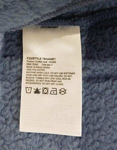 Timberland Mens Sz Med Pro Gritman Blue Checkered Heavyweight Fleece Shacket NWT - Picture 5 of 12