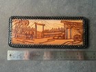 Prison-made Wallet • Bifold • Leather • Laced