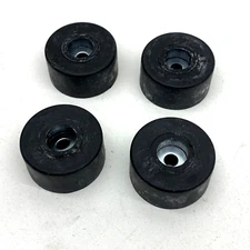 (4-Pack) Penn Elcom Large Rubber Case/Box Feet 1-1/2" Dia x 3/4" Tall, No Screws
