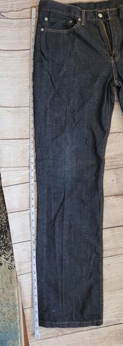 Levis 514 Jeans Mens 36x34 Blue Denim Straight Casual Pants Adult - Picture 12 of 12