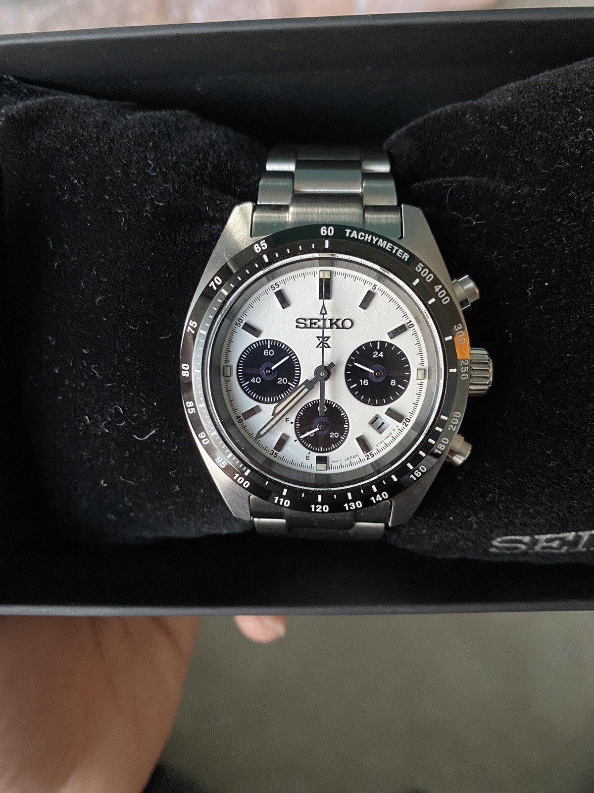 seiko speedtimer panda