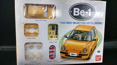 1987 Bandai BE-1  1:43 die cast model sealed  unbuilt