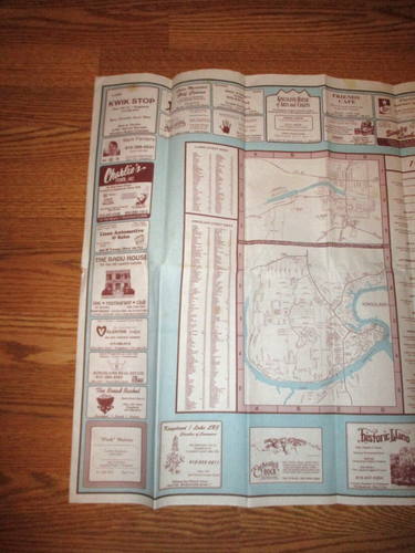 Llano County Texas~1996-1997~Map~Brochure~21 7/8" x 35.0" - Picture 5 of 14