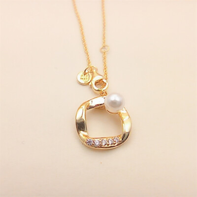 Mother Of Pandora Sterling Silver Pearl Necklace And Earrings Set