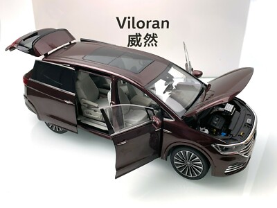 1:18 Volkswagen Viloran Red MPV Diecast Metal Model Car | eBay