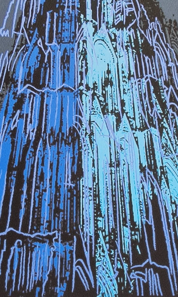 ANDY WARHOL * Cologne Cathedral * 50 x 40 cm *signed lithograph*limited # 37/200 - Bild 4 von 4