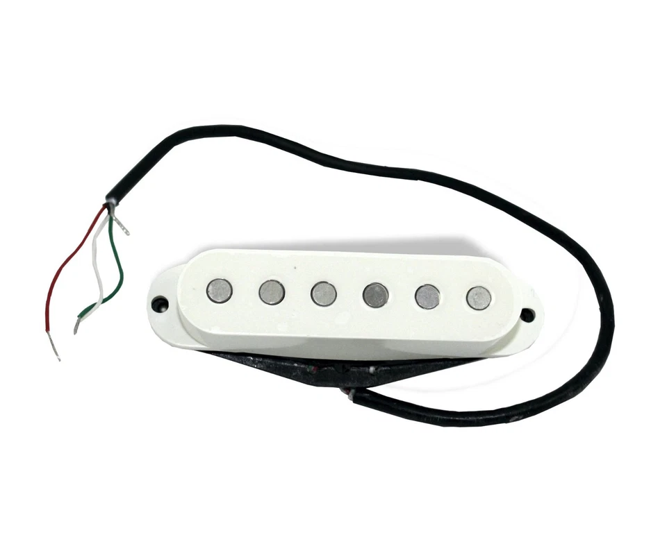 Pickups 12.86K HNL Hot Stack baixo ruído conjunto de 3 individuais branco 081103WHNMB - Imagem 2 de 4