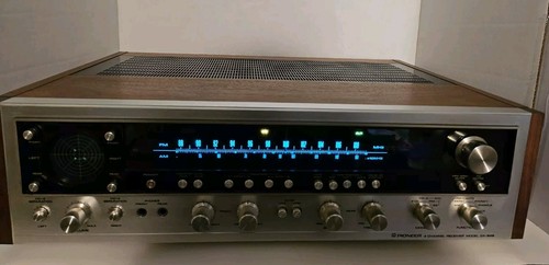 Pioneer QX-949 4 Channel Quadrophonic Stereo Receiver Amplifier Wood Cabinet
