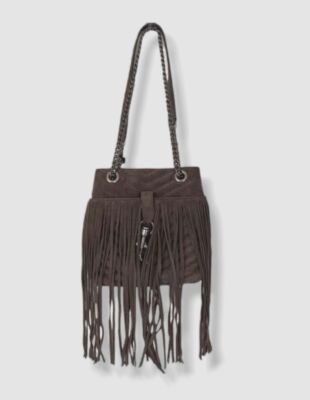 Rebecca Minkoff Dark Gray Suede Backpack Amazon.com | Rebecca Minkoff Julian Nylon Backpack Grey One  main image 3