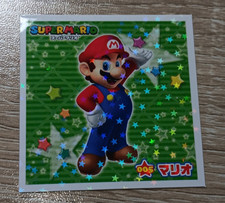  FREE SHIP Super Mario Sticker Collection 05 Mario JAPAN EXCLUSIVE 