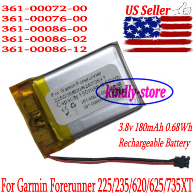 Batterie de remplacement 361-00086-12 361-00086-11 pour montre de sport