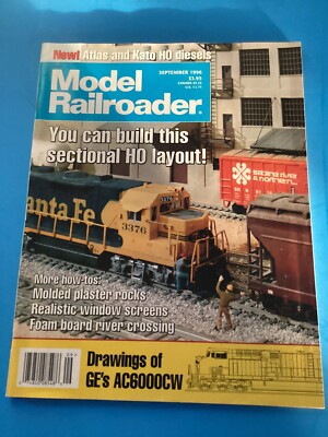 Model Railroader Magazine September 1994