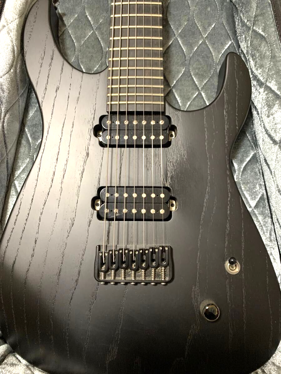 Caparison Dellinger-7 FX-AM 7-Strings Guitar Charcoal Black Matt