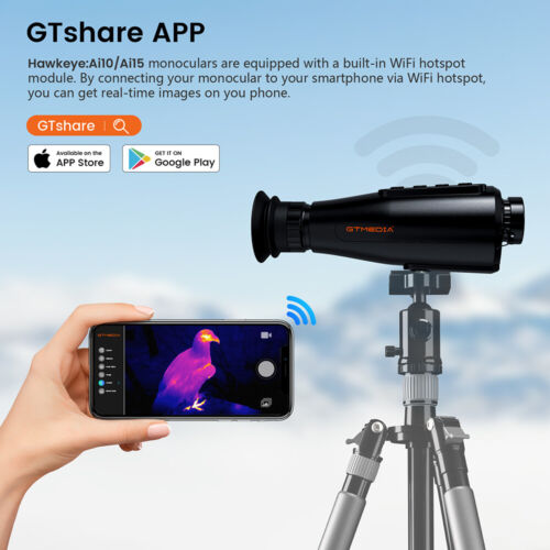 Thermal Imaging Monocular Handheld IR Night Vision AI 384*288 Thermal Hunting AU - Picture 11 of 22