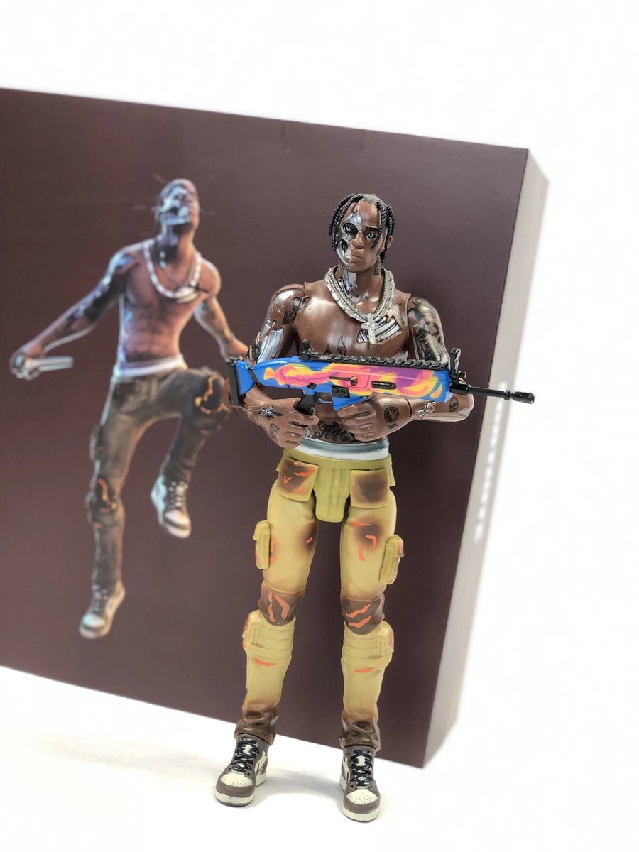 TRAVIS SCOTT CACTUS JACK FORTNITE 12” ACTION FIGURE DUE SET