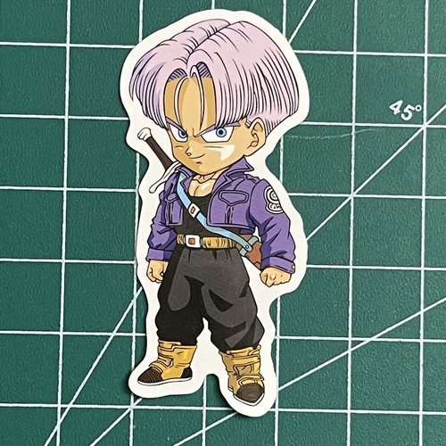 Dragon Ball Anime Sticker Future Trunks Decal Phone Laptop Fat Head Bobble head
