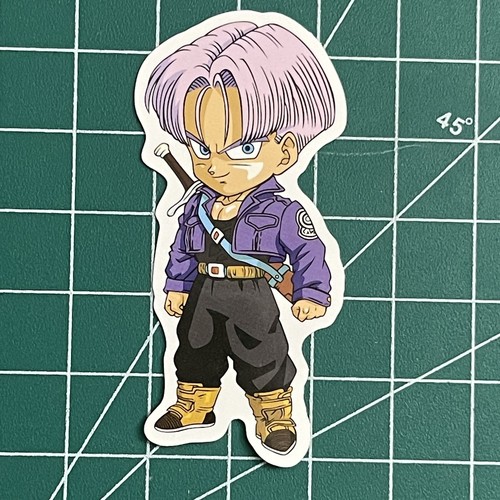 Dragon Ball Anime Sticker Future Trunks Decal Phone Laptop Fat Head Bobble head - Picture 1 of 9