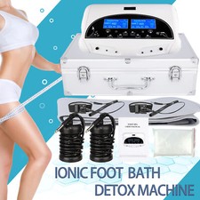 Upgrade Ionic Foot Bath Detox Machine Ion Heavy Metal Detox System Feet Tub Gift