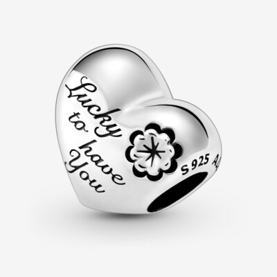 Official Pandora Silver Lucky To Have You Mum Flower Charm
