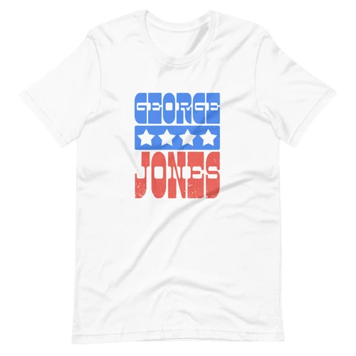 GEORGE JONES Country Music Graphic Tee Shirt Unisex t-shirt