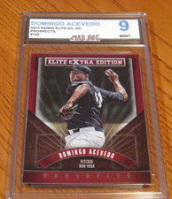 DOMINGO ACEVEDO Rookie****2015 Panini ELITE EDITION***MINT 9****YANKEES--Mad Dog